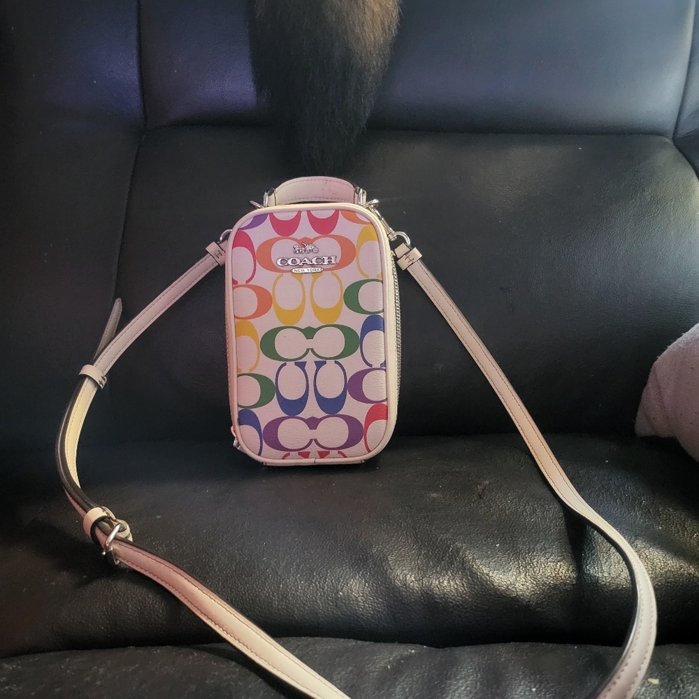 Coach Rainbow Pouch